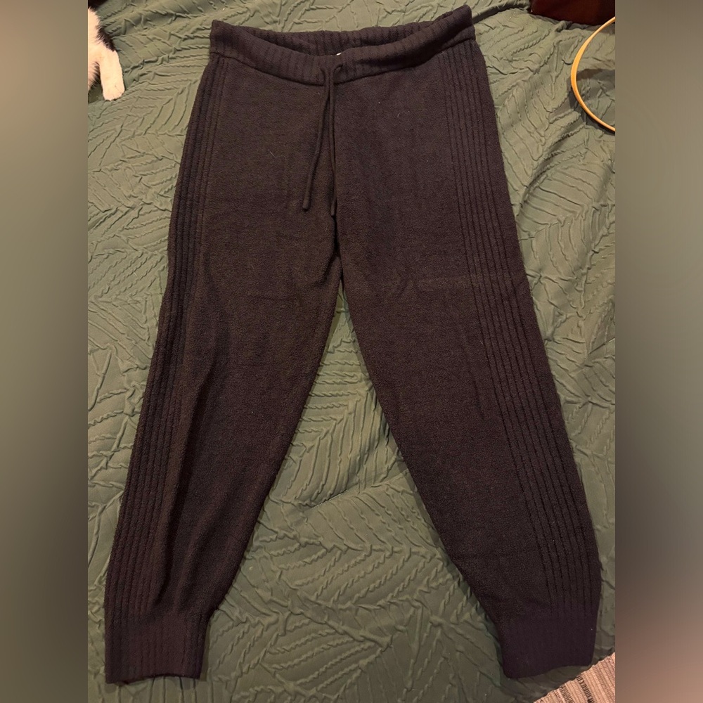 Large, black Spiritual Gangster lounge pants